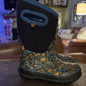 Kids Bogs boots - construction